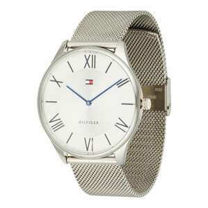 Analogové hodinky Tommy Hilfiger námořnická modř / červená / stříbrná / bílá