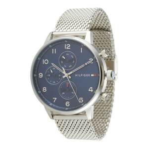 Analogové hodinky Tommy Hilfiger tmavě modrá / stříbrná
